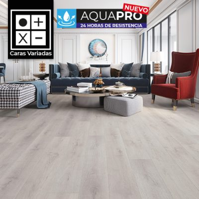 Piso Laminado Aquapro 1814-5 Bisel 8mm (1.93)