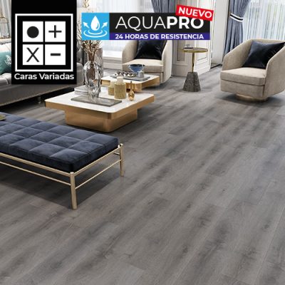 Piso Laminado Aquapro 1814-2 Bisel 8mm (1.93)