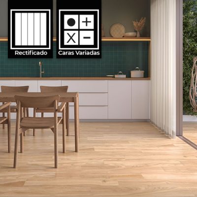 Porcelanato Jalapao Beige 15Caras Rect. 20x120(1,65)