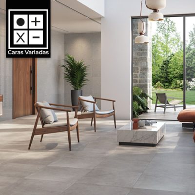 Porcelanato Brera Cimento 9Caras 60x60(1,8)