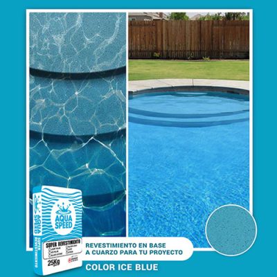 Aquaspeed Ice Blue Revest. de Piscinas Saco 25Kg