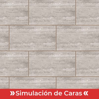 Porcelanato Travertino Smoky  60x120(1,44) - Imagen 2