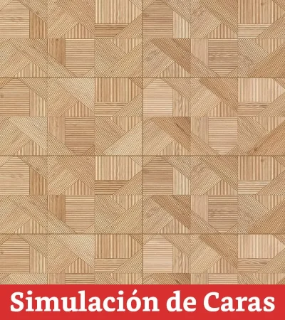 Cerámica Muro Cedro Beige HD-53974 4Caras 33x60,5(2,43) - Imagen 7