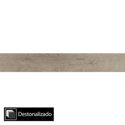 Rodapié Cerámico Madera Gris 8x45cm