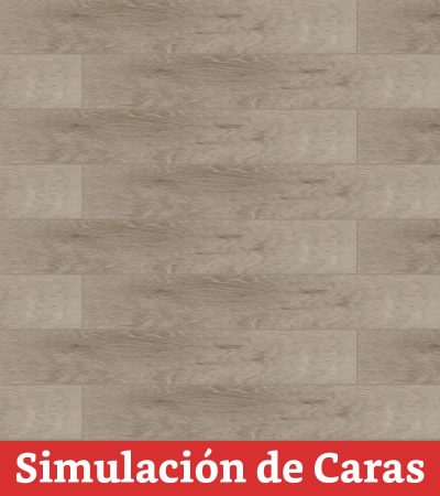 Rodapié Cerámico Madera Gris 8x45cm - Imagen 2
