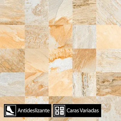 Cerámica Piso San Tomé 72193 2Caras Antideslizante 53x53(1,71) - Imagen 13
