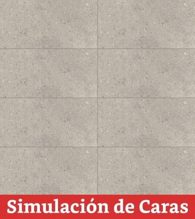 Cerámica Muro Cemento Plata G8 Destonalizado 30x60(1,31) - Imagen 4
