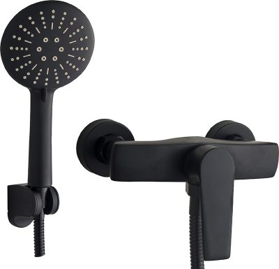 Monomando Ducha Upsala Black - Imagen 4