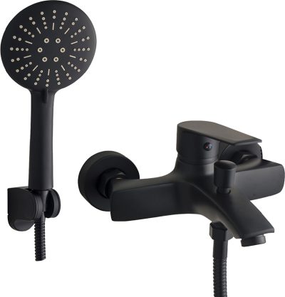 Monomando Tina/Ducha Upsala Black - Imagen 4
