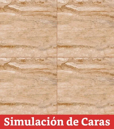 Cerámica Piso Victoria Beige 3Caras 60x60(1,8) 2da - Imagen 4