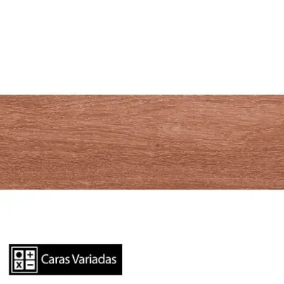 Cerámica Piso Caoba Caramelo 9Caras 20x60(1,2)