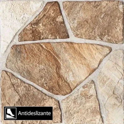 Cerámica Piso Piedra 43500 Antideslizante 43x43(2,5)