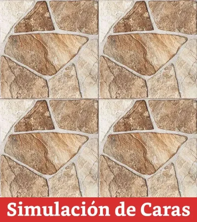 Cerámica Piso Piedra 43500 Antideslizante 43x43(2,5) - Imagen 3