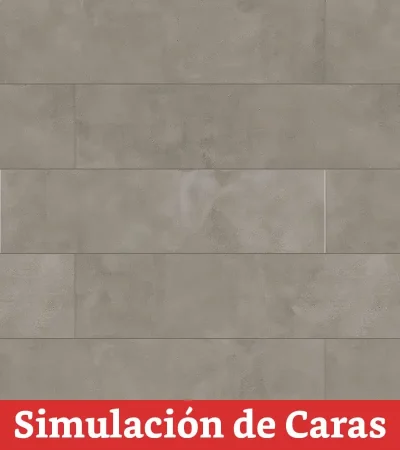 Cerámica Piso Montreal Gris 8Caras Rectificado 31x120(2,2) - Imagen 2