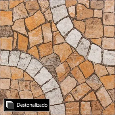 Cerámica Piso Limarí Ocre Destonalizado 45x45(2,08) 2da