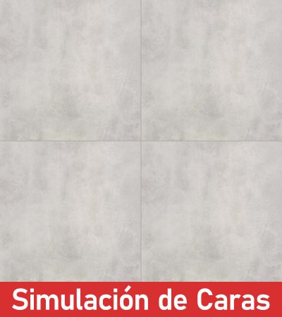 Cerámica Piso Portland Gris 6Caras 51x51(2,08) - Imagen 3