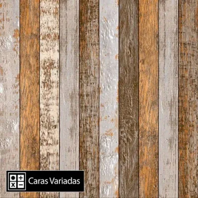 Cerámica Piso Madera 50HDA76 4Caras 50x50(2,03)