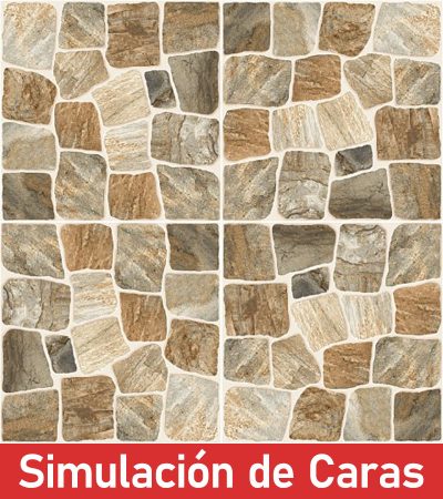 Cerámica Piso Rívoli Terra Antideslizante 46x46(2,58) - Imagen 2