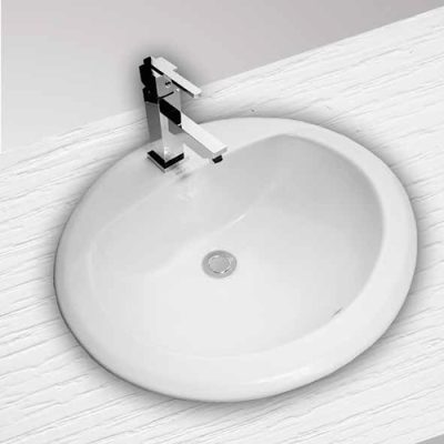 Vanitorio Empotrable Loza Oakbrook 50,9x43,5x21 Blanco - Imagen 2