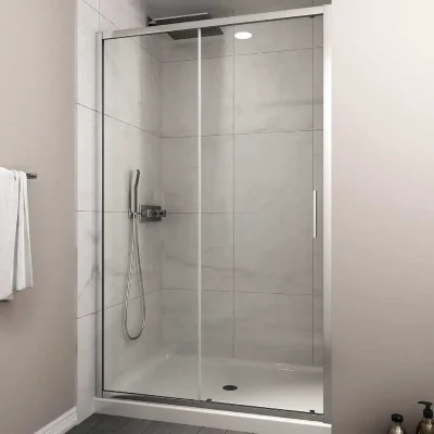 Mampara Premium Corredera Frontal 6mm Easy Clean 190x160cm - Imagen 3