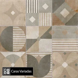 Cerámica Piso Decorado 62HDA35 4Caras 62x62(2,31)