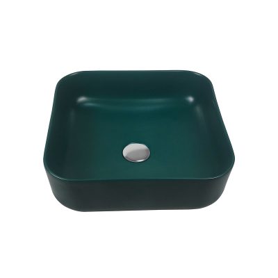 Vanitorio Sobreponer Burano Green 38,5x38,5x14cm - Imagen 2