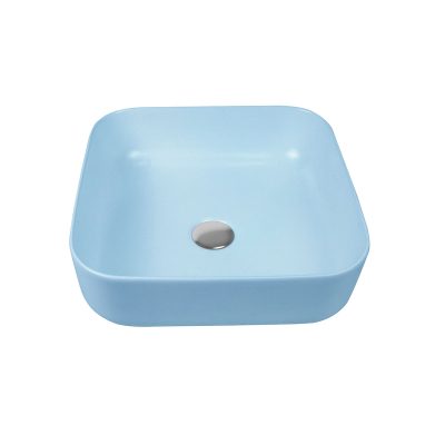 Vanitorio Sobreponer Burano Light Blue 38,5x38,5x14cm - Imagen 2