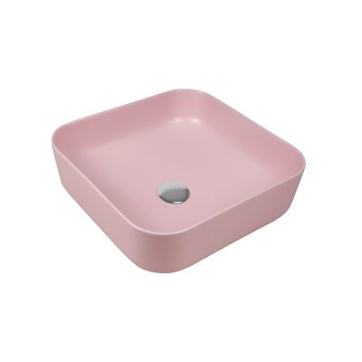 Vanitorio Sobreponer Burano Light Pink 38,5x38,5x14cm - Imagen 3
