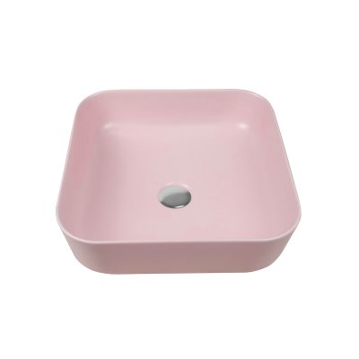 Vanitorio Sobreponer Burano Light Pink 38,5x38,5x14cm - Imagen 2