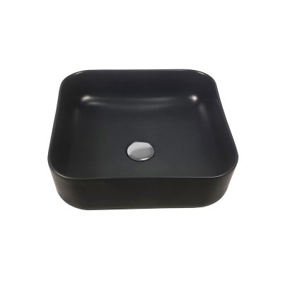 Vanitorio Sobreponer Burano Negro 38,5x38,5x14cm - Imagen 2