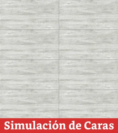 Gres Porcelánico Cairo Bianco 6Caras Rectificado 30x60(1,44) - Imagen 5