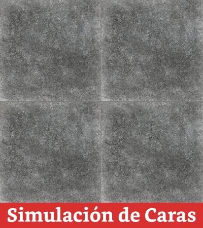 Porcelanato Urban Concrete Anthracite 9Caras Rectificado 58x58(1,35) - Imagen 4
