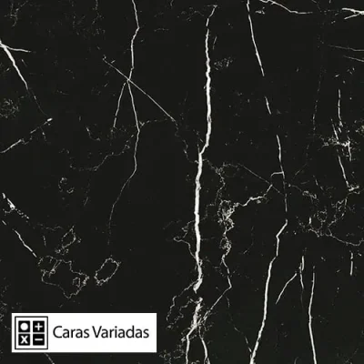 Porcelanato Black Marquina Pulido 7Caras Rectificado 60x60(1,44)
