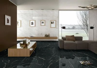 Porcelanato Black Marquina Pulido 7Caras Rectificado 60x60(1,44) - Imagen 14