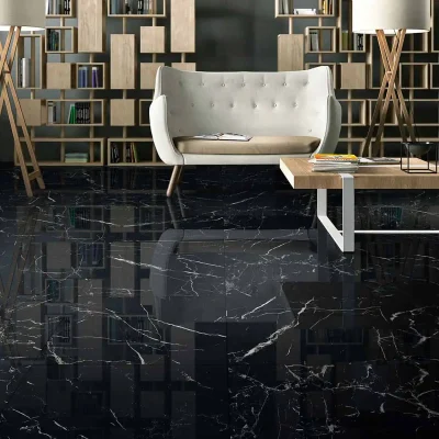 Porcelanato Black Marquina Pulido 7Caras Rectificado 60x60(1,44) - Imagen 15