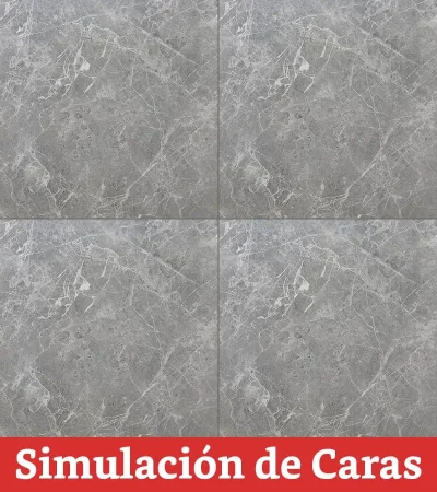 Porcelanato Onix Grey Pulido 6Caras Rectificado 60x60(1,44) - Imagen 4