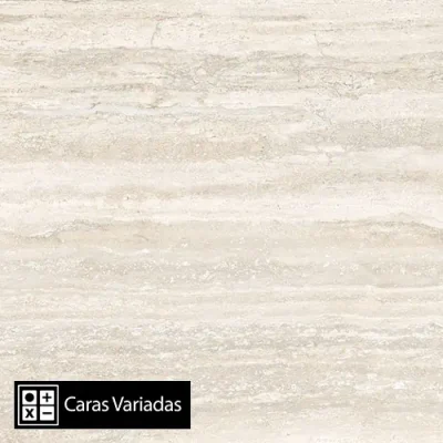 Porcelanato Vertino Marfil 12Caras Rectificado 60,8x60,8(1,48)