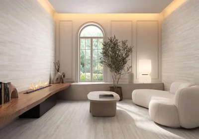 Porcelanato Vertino Marfil 12Caras Rectificado 60,8x60,8(1,48) - Imagen 6
