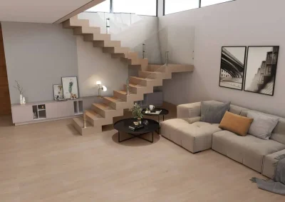 Porcelanato Bali Greige 36Caras Rectificado 19,7x120(1,42) - Imagen 41