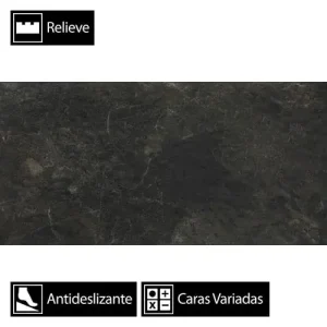 Porcelanato Magma Slate 18Caras Antideslizante Rectificado 60x120(1,44)
