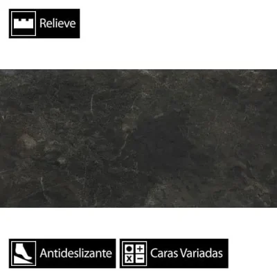 Porcelanato Magma Slate 18Caras Antideslizante Rectificado 60x120(1,44)