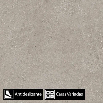 Gres Porcelánico Orbit Taupe Antideslizante 9Caras Rectificado 60x60(1,44)