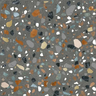 Gres Porcelánico Orbit Terrazo Grafito Antideslizante 5Caras Rectificado 60x60(1,44) - Imagen 7