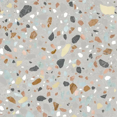 Gres Porcelánico Orbit Terrazo Light Grey Antideslizante 5Caras Rect. 60x60(1,44) - Imagen 7