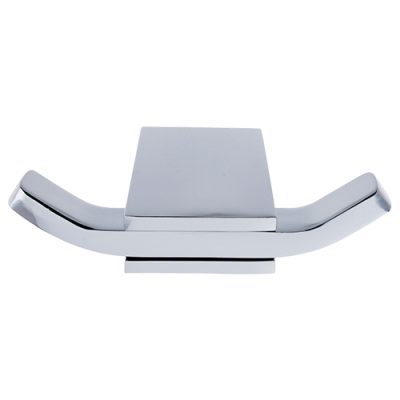 Percha Doble Edith Zinc Cromado - Imagen 3