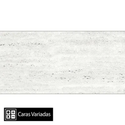 Porcelanato Real Travertino Grey Mate 3Caras Rectificado 60x120(1,44)