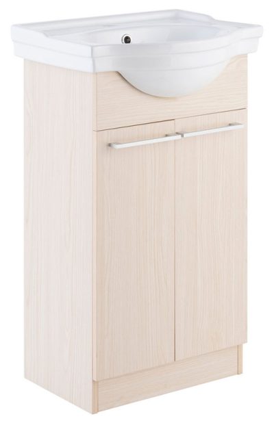 Mueble Danna Acacia Ártica DS13 2Puertas 50x85x40cm - Imagen 4