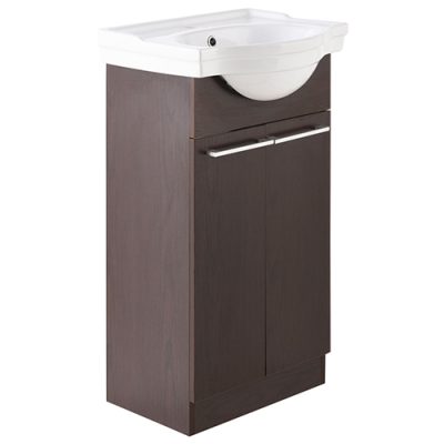Mueble Danna Coigüe Chocolate DS9 2Puertas 50x85x40cm - Imagen 3