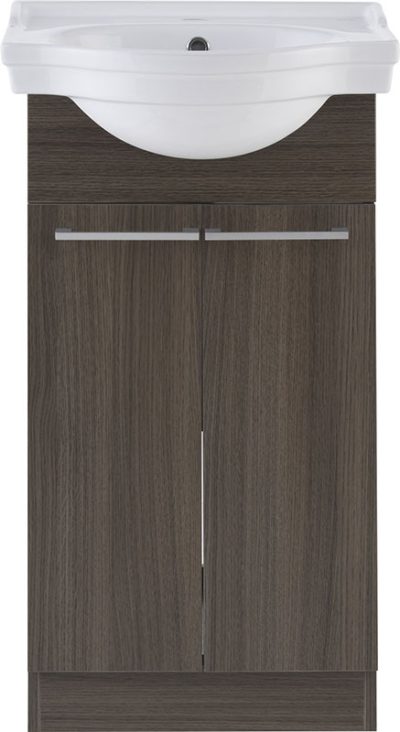 Mueble Danna Fresno Tierra DS2 2Puertas 50x85x40cm - Imagen 4