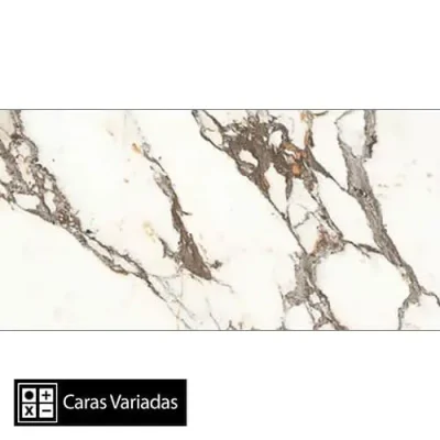 Porcelanato Arabescato Gold Pulido 5Caras Rectificado 60x120(1,44)